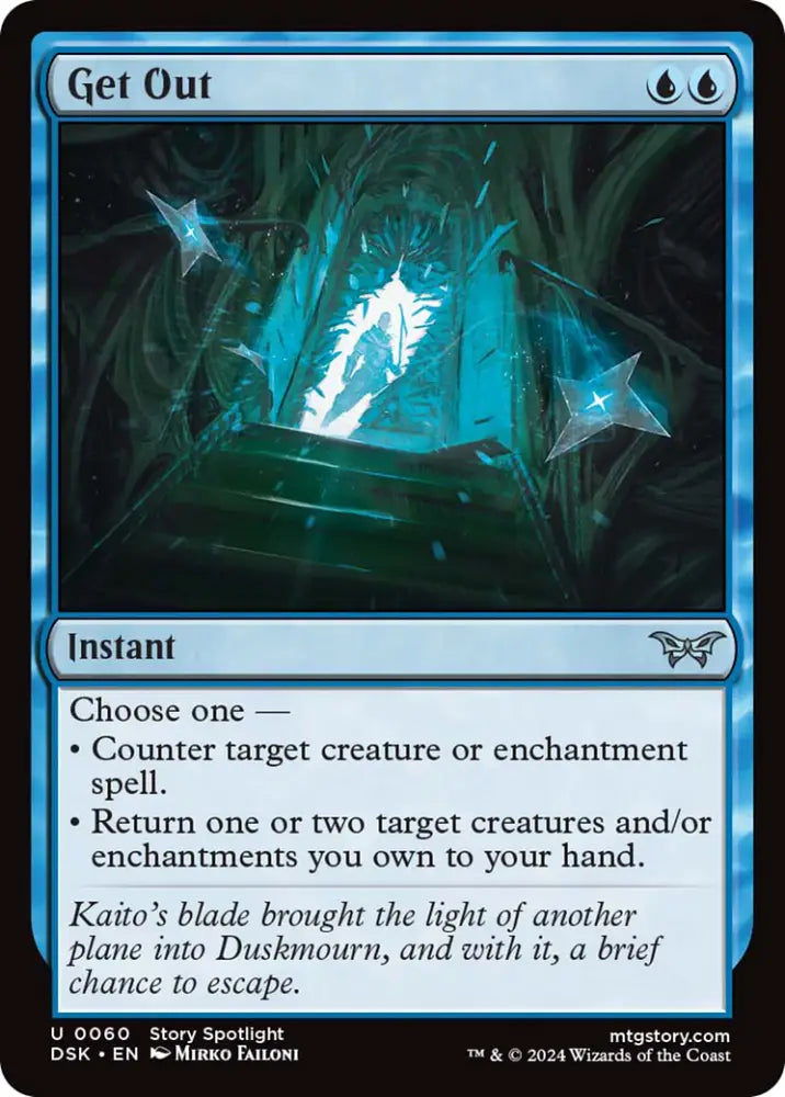 Get Out [Duskmourn: House of Horror] - MTG Single