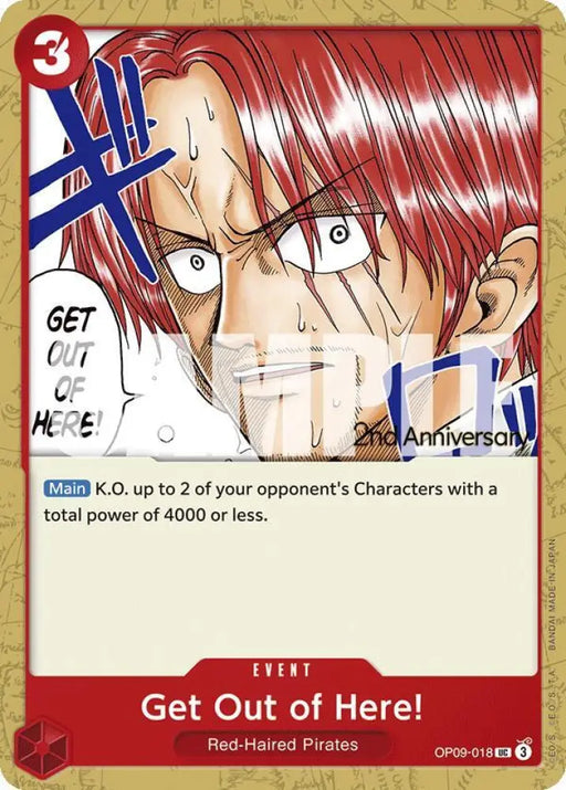 Get Out of Here! (OP09-018) [Emperors in the New World: 2nd Anniversary Tournament Cards]