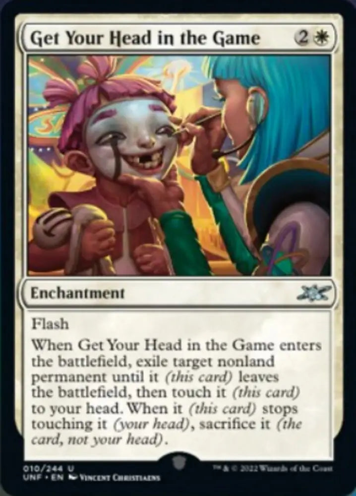 Get Your Head in the Game [Unfinity] - MTG Single