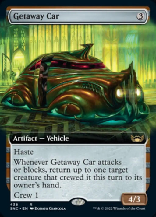 Getaway Car (Extended Art) [Streets of New Capenna] - MTG Single