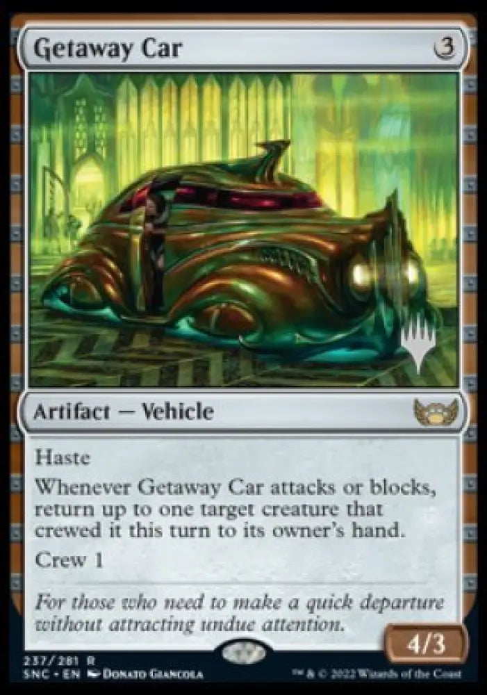 Getaway Car (Promo Pack) [Streets of New Capenna Promos] - MTG Single