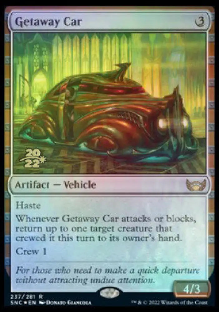 Getaway Car [Streets of New Capenna Prerelease Promos] - MTG Single