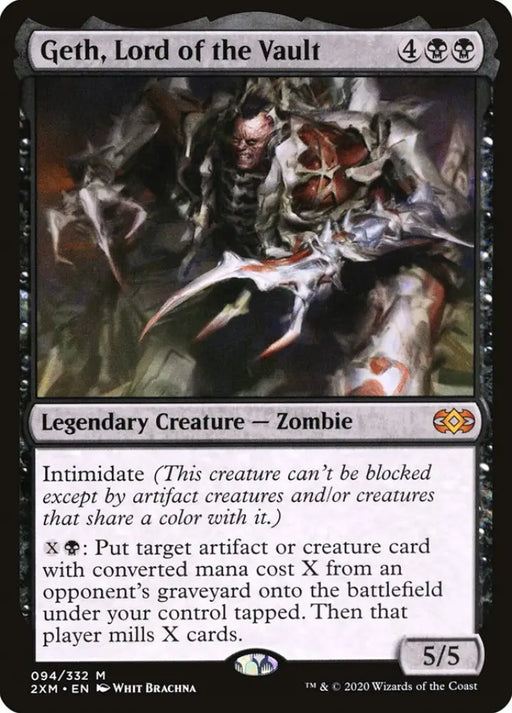 Geth Lord of the Vault [Double Masters] - MTG Single