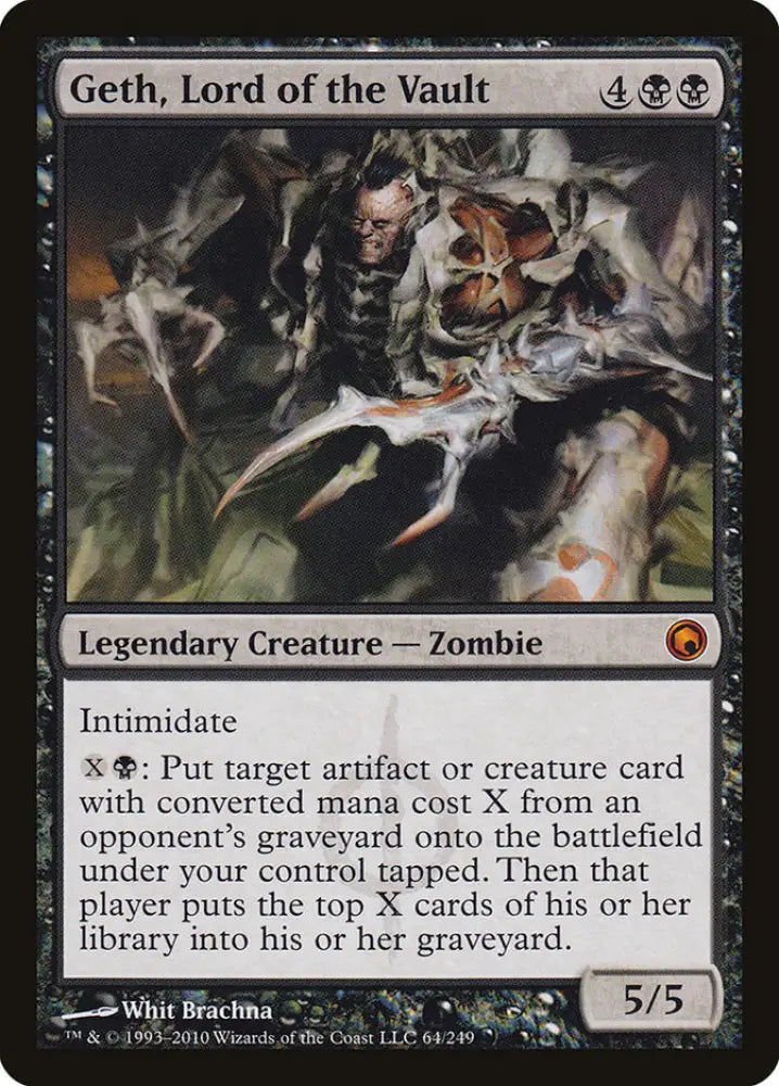 Geth Lord of the Vault [Scars of Mirrodin] - MTG Single