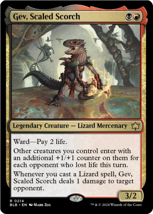 Gev Scaled Scorch [Bloomburrow] - MTG Single