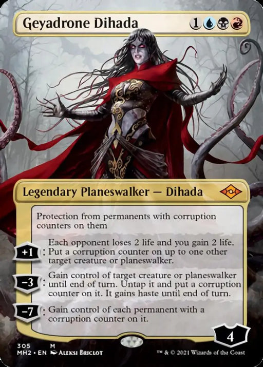 Geyadrone Dihada (Borderless) [Modern Horizons 2] - MTG Single