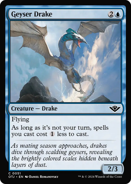 Geyser Drake [Outlaws of Thunder Junction] - MTG Single