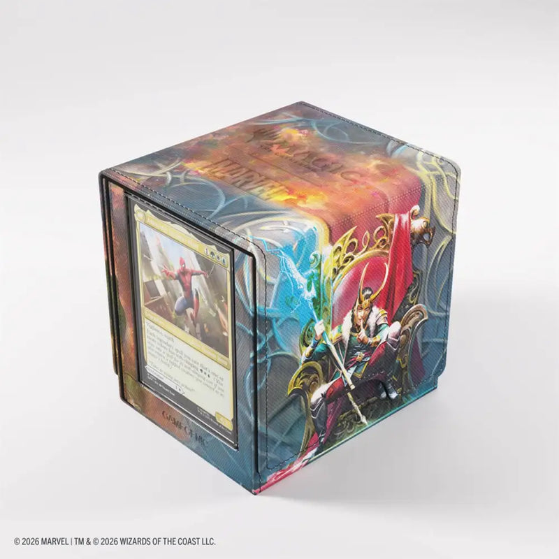 GG Deck Box MTG Marvel Super Heroes Sidekick Pro XL Doom Reigns Supreme/Loki Laufeyson 100+ - Accessoire