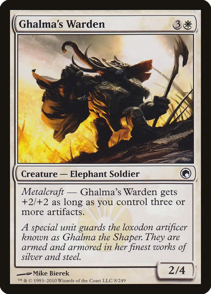 Ghalma’s Warden [Scars of Mirrodin] - MTG Single