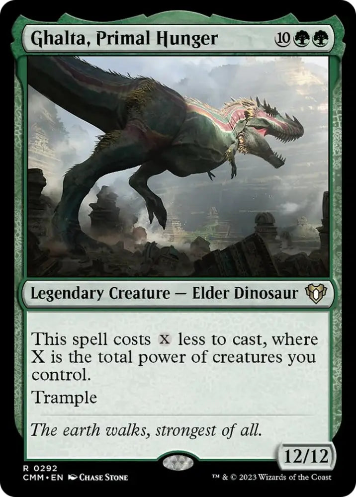 Ghalta Primal Hunger [Commander Masters] - MTG Single