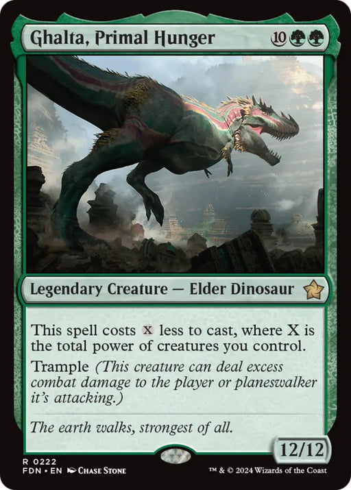 Ghalta Primal Hunger [Foundations] - MTG Single