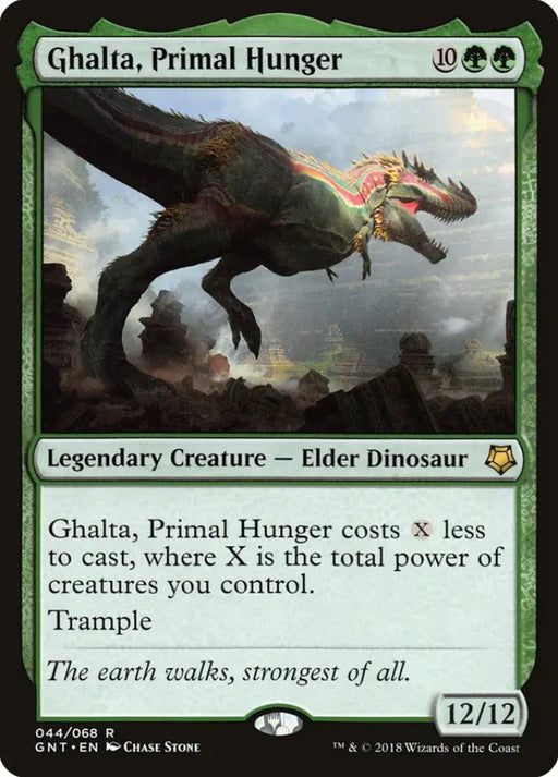 Ghalta Primal Hunger [Game Night 2018] - MTG Single