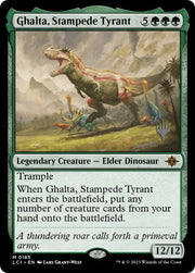 Ghalta Stampede Tyrant (Promo Pack) [The Lost Caverns of Ixalan Promos] - MTG Single