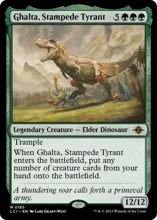 Ghalta Stampede Tyrant [The Lost Caverns of Ixalan] - MTG Single