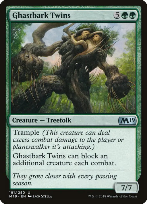 Ghastbark Twins [Core Set 2019] - MTG Single