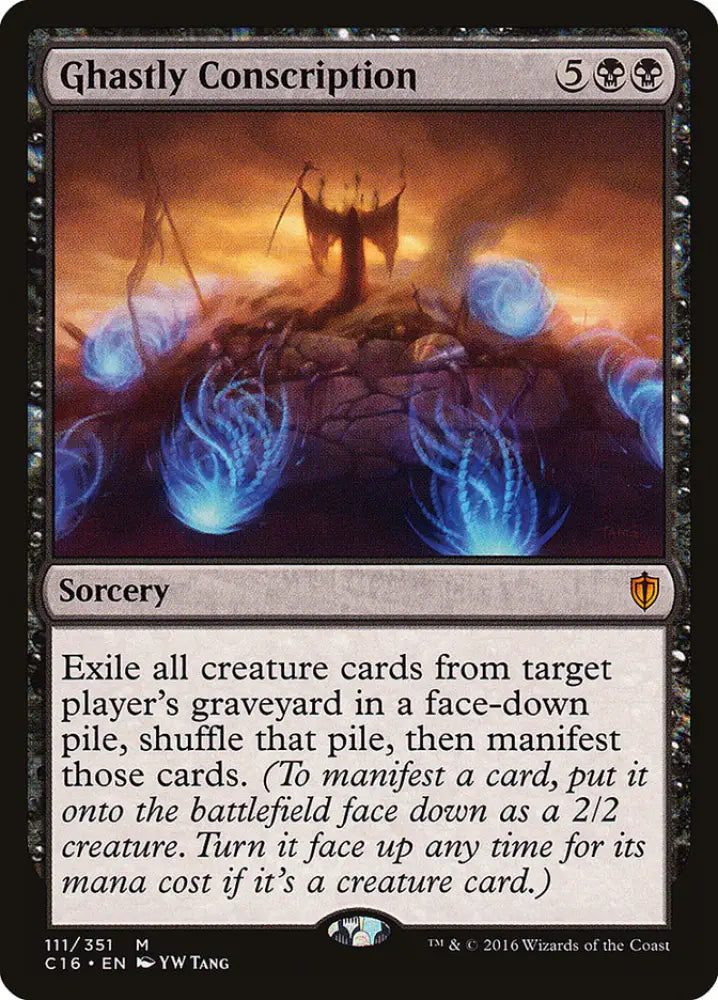 Ghastly Conscription [Commander 2016] - MTG Single