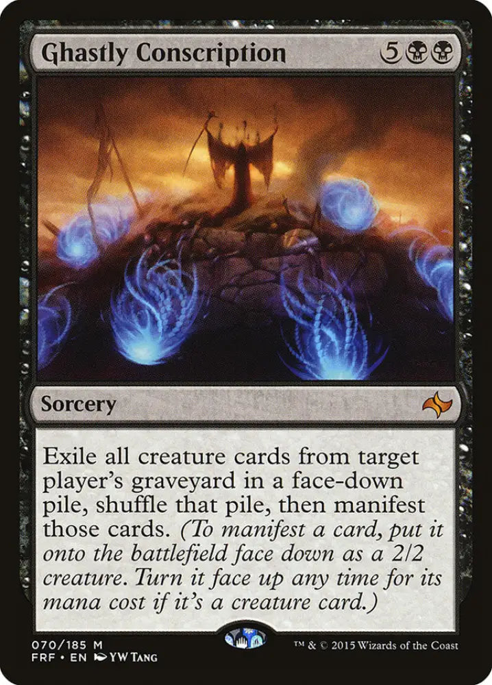 Ghastly Conscription [Fate Reforged] - MTG Single