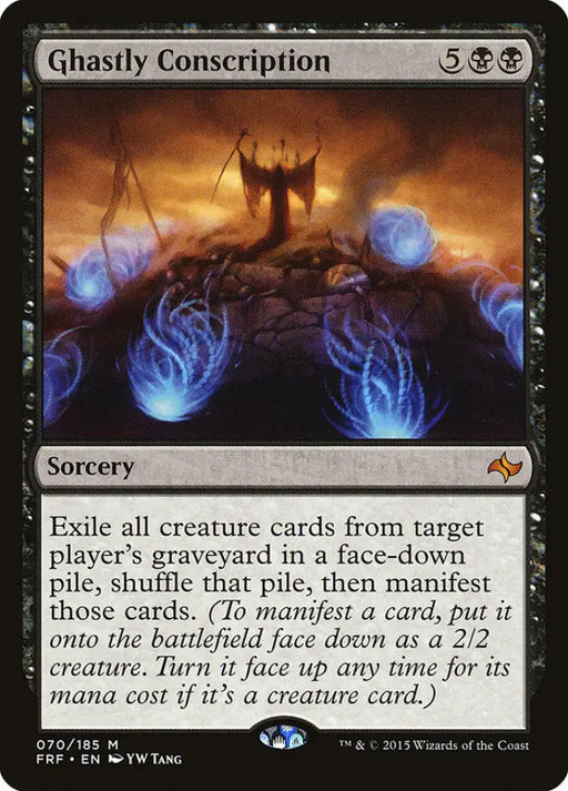 Ghastly Conscription [Fate Reforged] - MTG Single