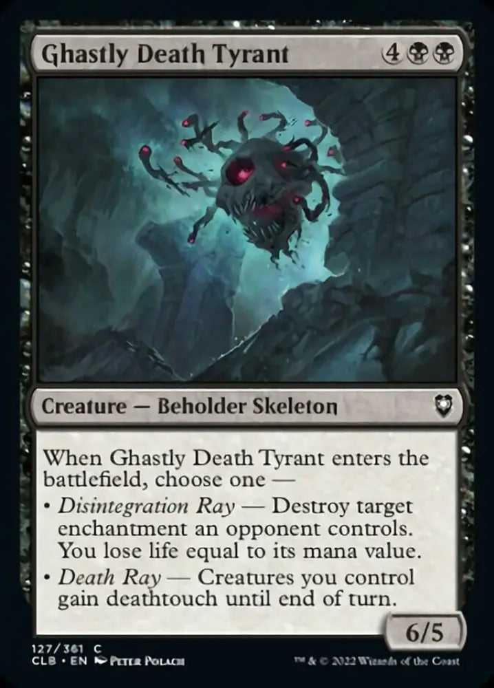 Ghastly Death Tyrant [Commander Legends: Battle for Baldur’s Gate] - MTG Single