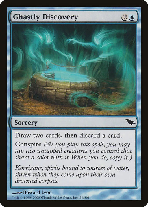 Ghastly Discovery [Shadowmoor] - MTG Single