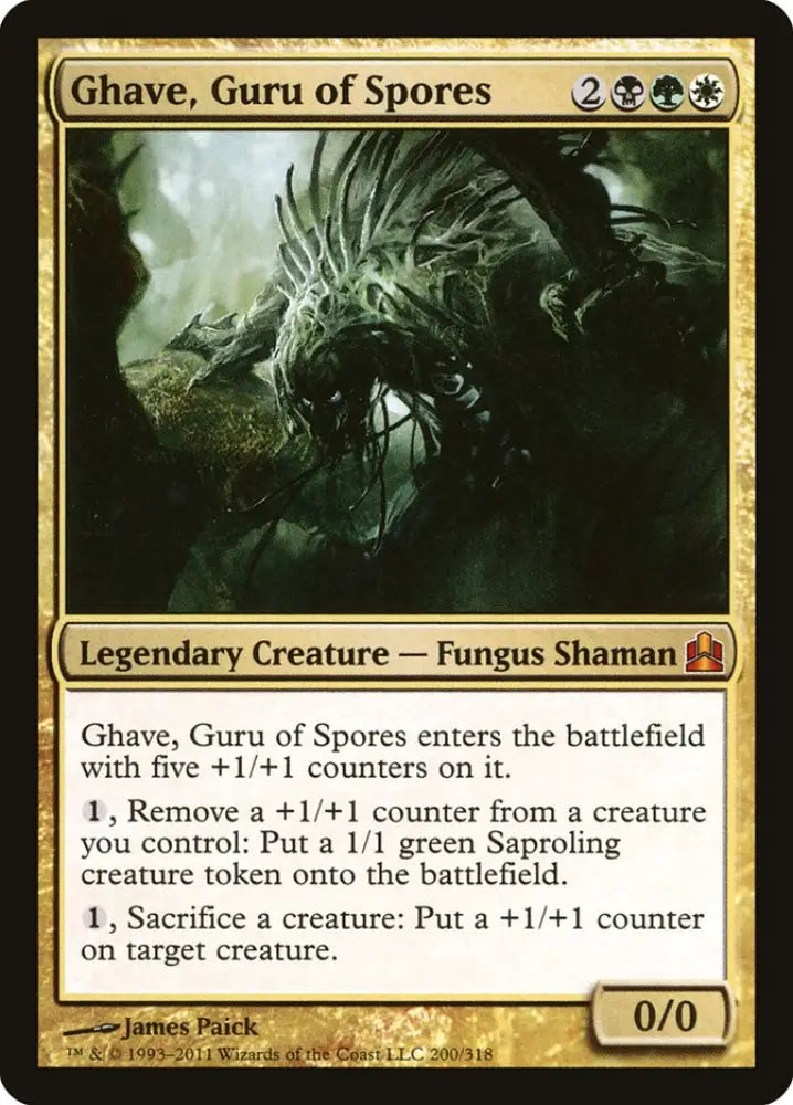 Ghave Guru of Spores [Commander 2011] - MTG Single