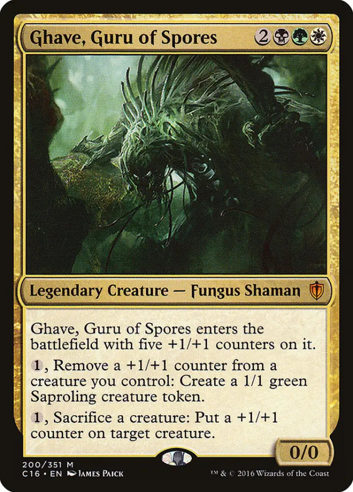 Ghave Guru of Spores [Commander 2016] - MTG Single