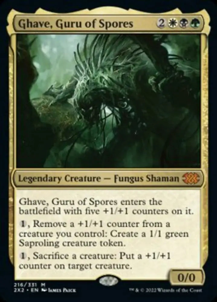 Ghave Guru of Spores [Double Masters 2022] - MTG Single