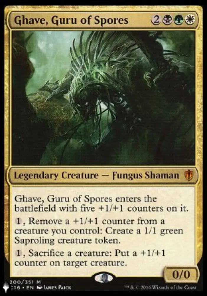 Ghave Guru of Spores [The List] - MTG Single