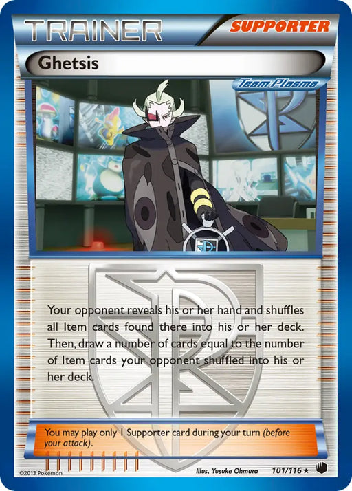 Ghetsis (101/116) [Black & White: Plasma Freeze] - Pokemon Single