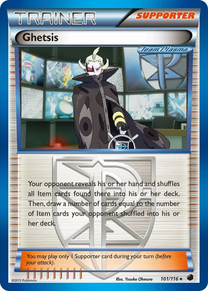 Ghetsis (101/116) (Theme Deck Exclusive) [Black & White: Plasma Freeze] - Pokemon Single