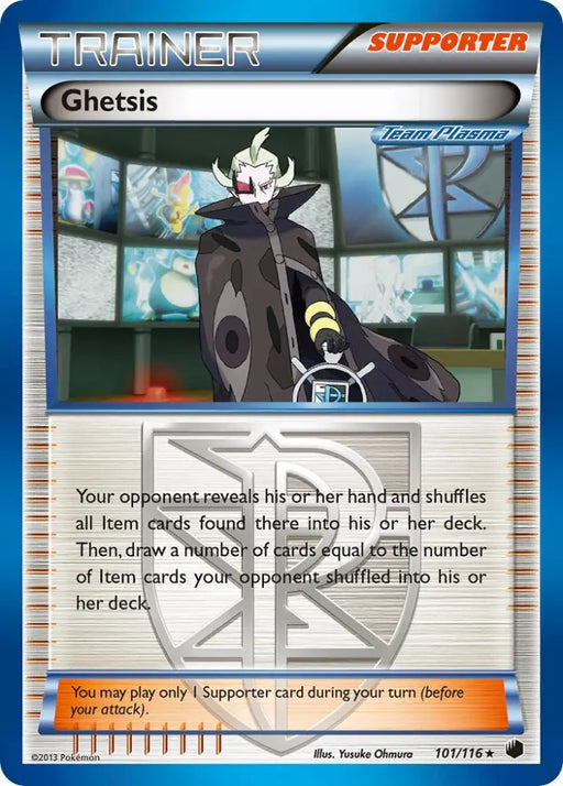 Ghetsis (101/116) (Theme Deck Exclusive) [Black & White: Plasma Freeze] - Pokemon Single