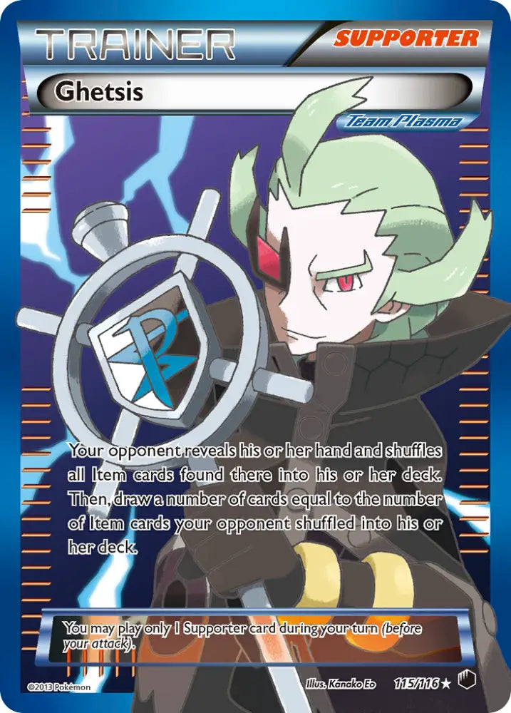 Ghetsis (115/116) [Black & White: Plasma Freeze] - Pokemon Single