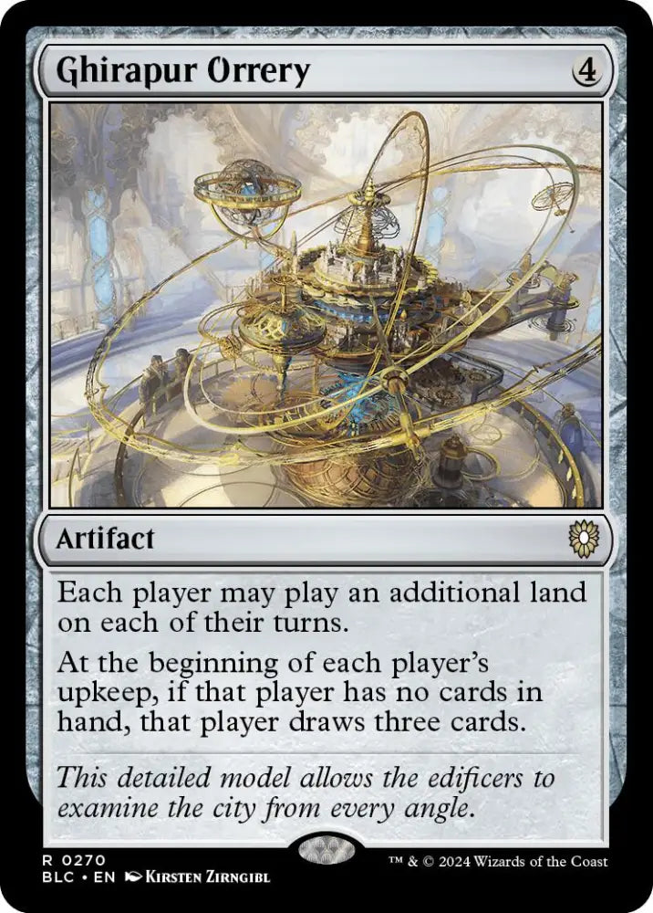 Ghirapur Orrery [Bloomburrow Commander] - MTG Single