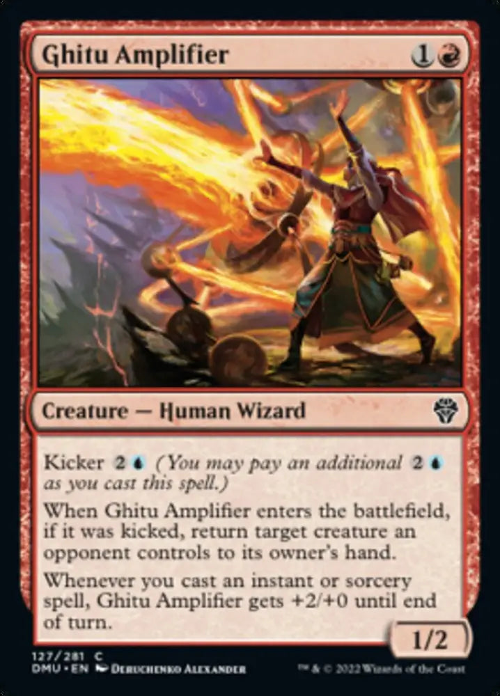 Ghitu Amplifier [Dominaria United] - MTG Single