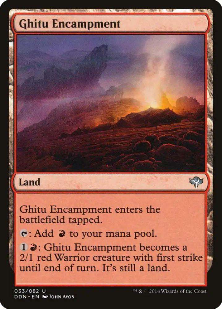 Ghitu Encampment [Duel Decks: Speed vs. Cunning] - MTG Single