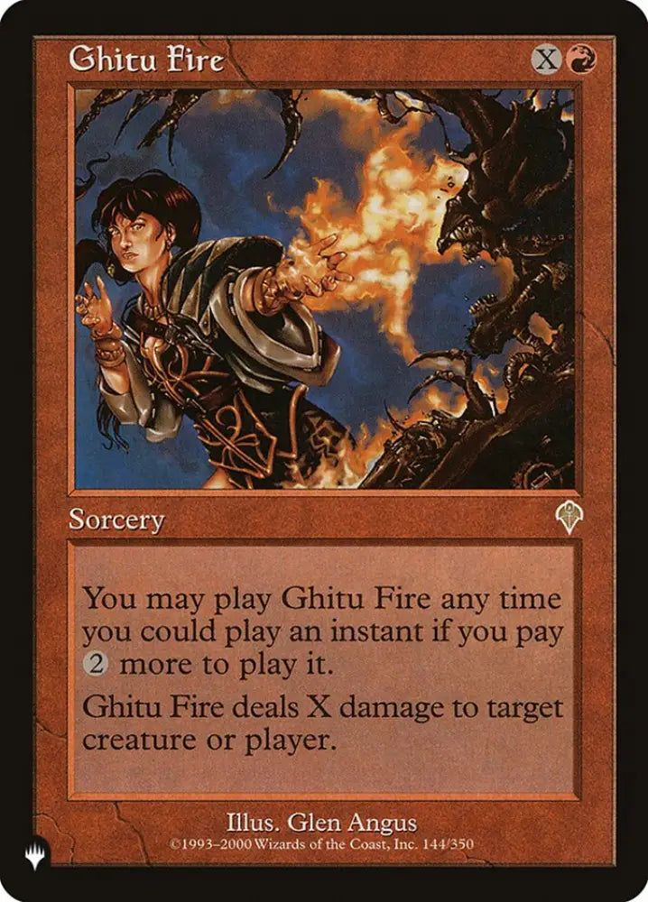 Ghitu Fire [The List] - MTG Single