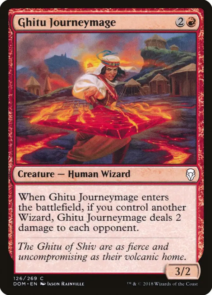 Ghitu Journeymage [Dominaria] - MTG Single