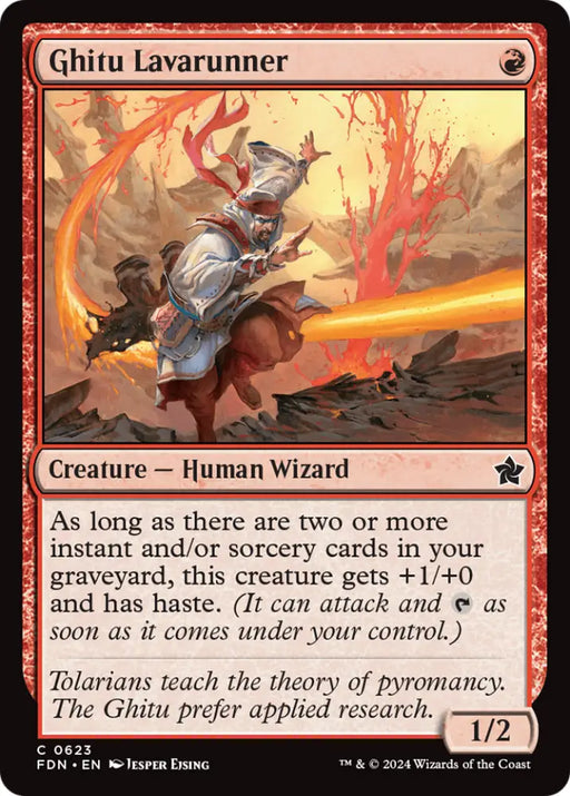 Ghitu Lavarunner [Foundations] - MTG Single