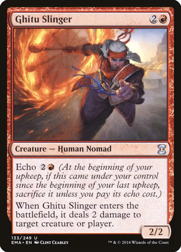 Ghitu Slinger [Eternal Masters] - MTG Single