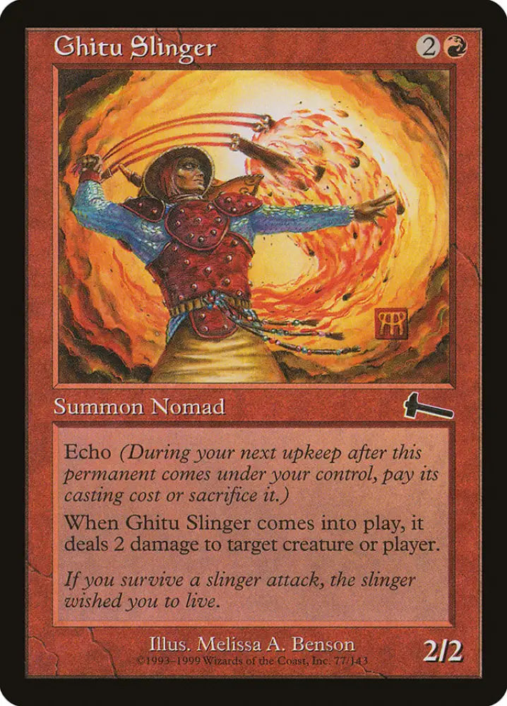 Ghitu Slinger [Urza’s Legacy] - MTG Single