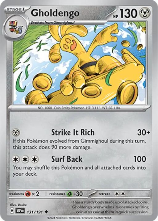 Gholdengo (131/191) [Scarlet & Violet: Surging Sparks] - Pokemon Single