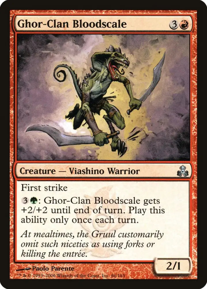 Ghor-Clan Bloodscale [Guildpact] - MTG Single