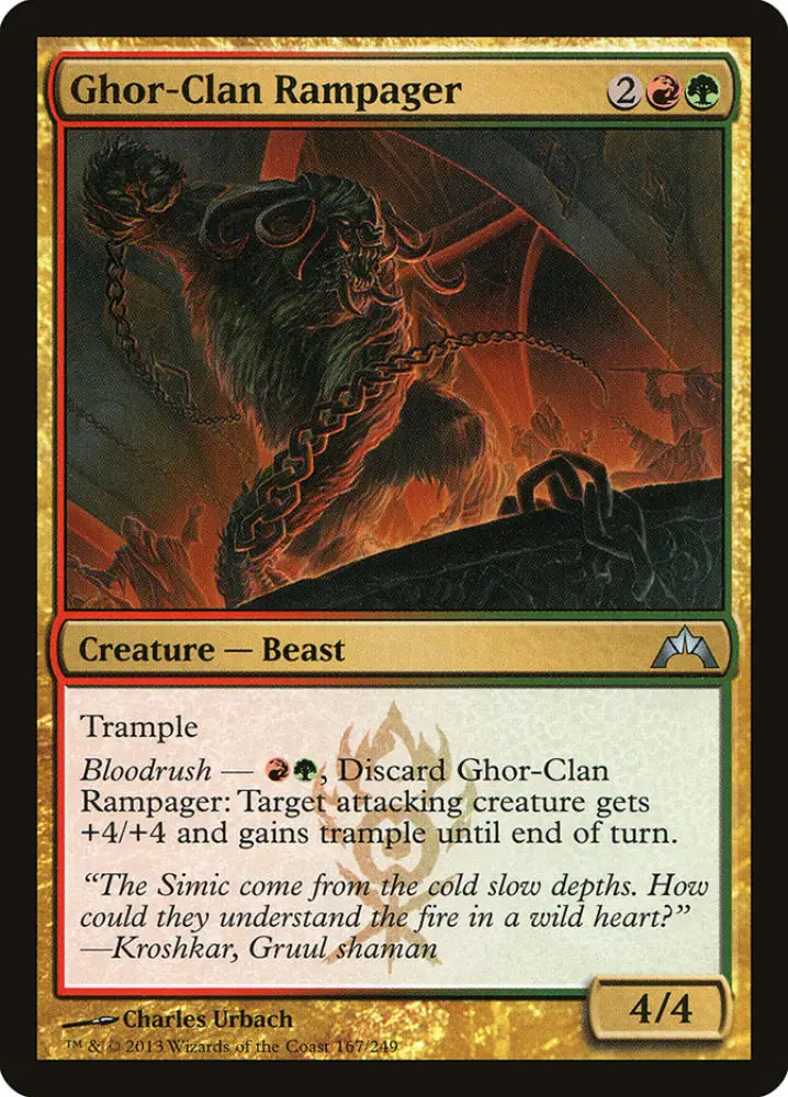 Ghor-Clan Rampager [Gatecrash] - MTG Single