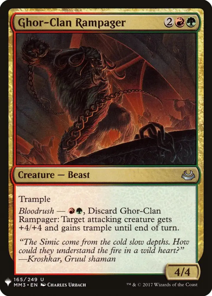 Ghor-Clan Rampager [Mystery Booster] - MTG Single