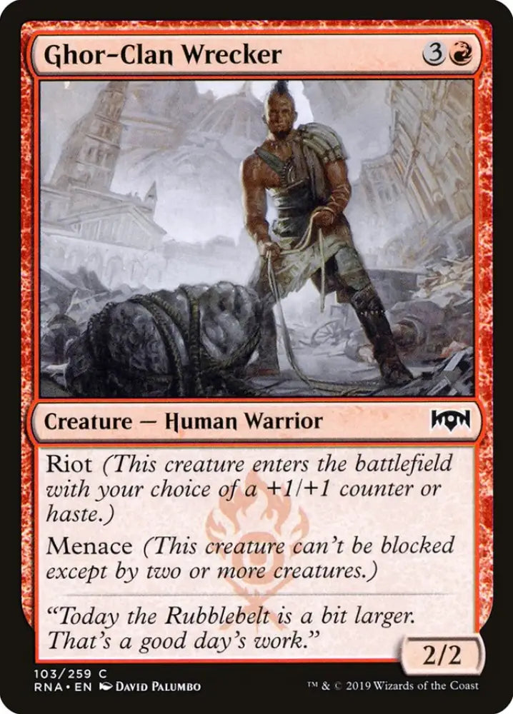 Ghor-Clan Wrecker [Ravnica Allegiance] - MTG Single