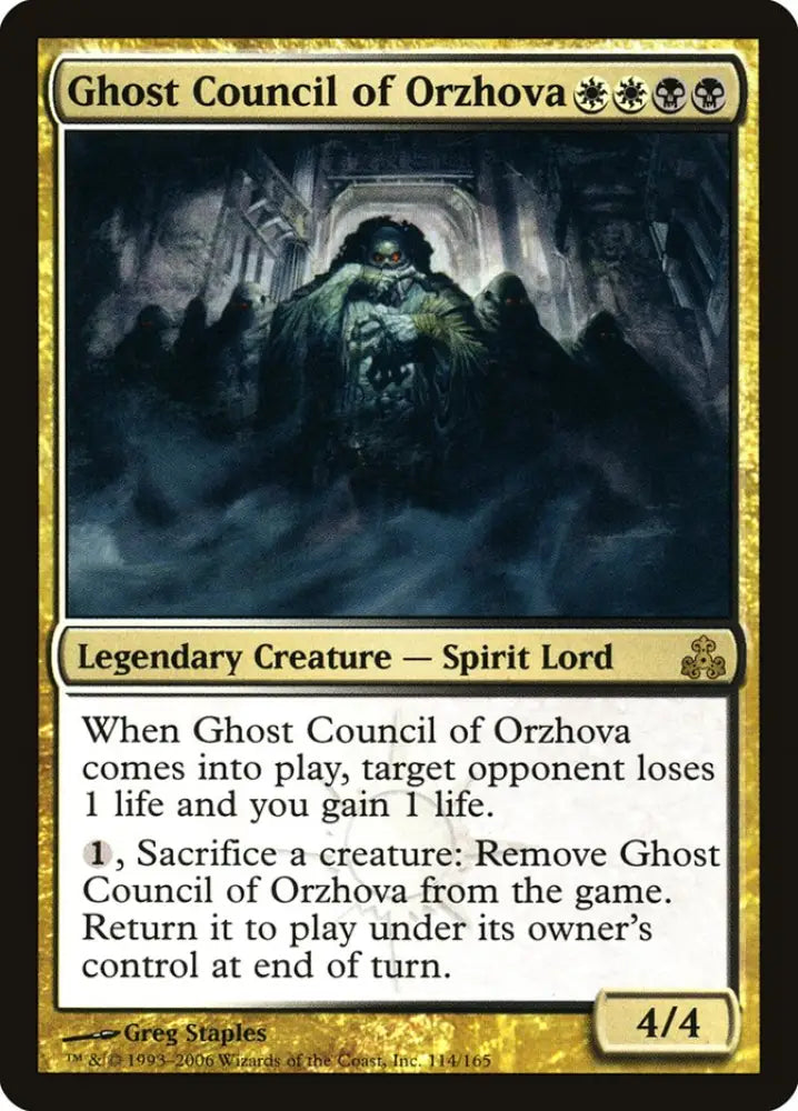 Ghost Council of Orzhova [Guildpact] - MTG Single