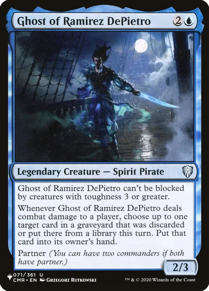 Ghost of Ramirez DePietro [The List] - MTG Single