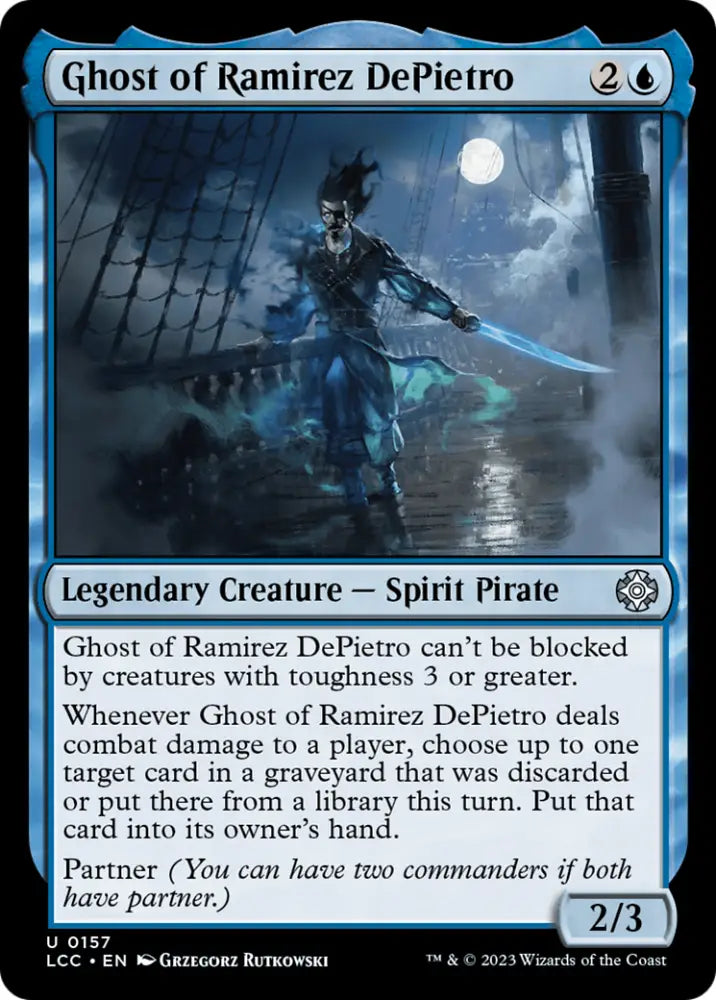 Ghost of Ramirez DePietro [The Lost Caverns of Ixalan Commander] - MTG Single