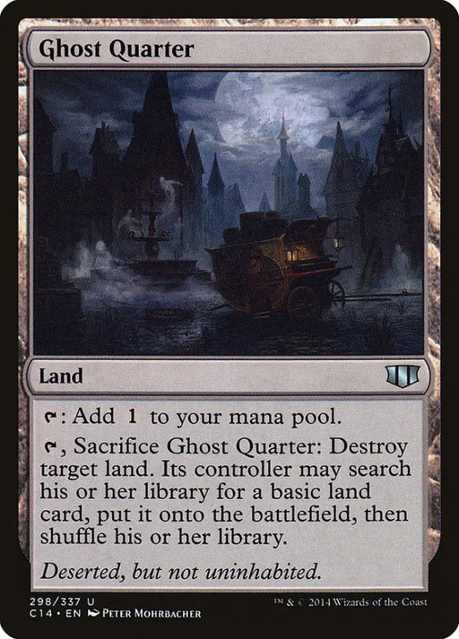 Ghost Quarter [Commander 2014] - MTG Single
