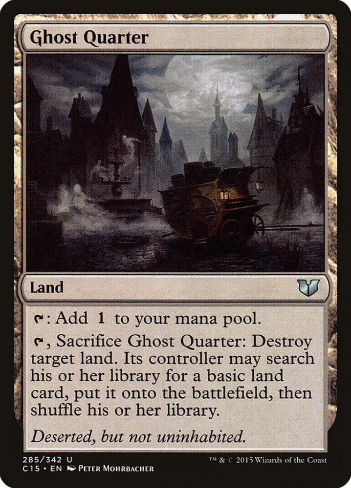 Ghost Quarter [Commander 2015] - MTG Single